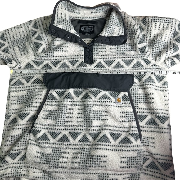 Carhartt Women’s Relaxed Fit Fleece Pullover. Size XL (16-18) - Picture 4 of 11